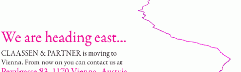 We are heading East...