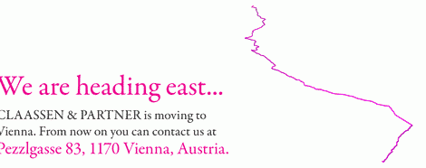 We are heading East...